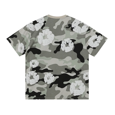 EM Sneakers Denim Tears Cotton Wreath T-Shirt-208 Camo Gray 02