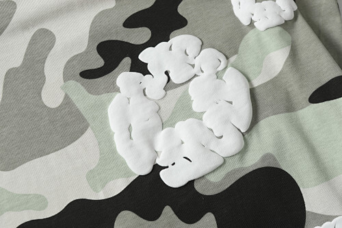 EM Sneakers Denim Tears Cotton Wreath T-Shirt-208 Camo Gray