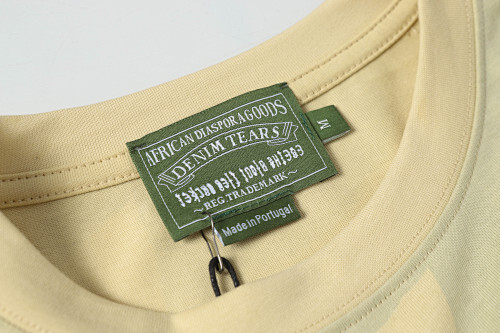 EM Sneakers Denim Tears Cotton Wreath T-Shirt & Shorts Sets #208-8208 Camo Apricot