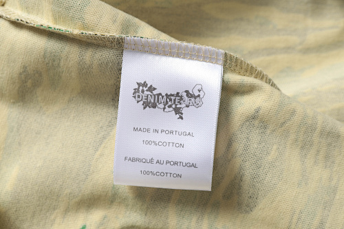 EM Sneakers Denim Tears Cotton Wreath T-Shirt & Shorts Sets #208-8208 Camo Green