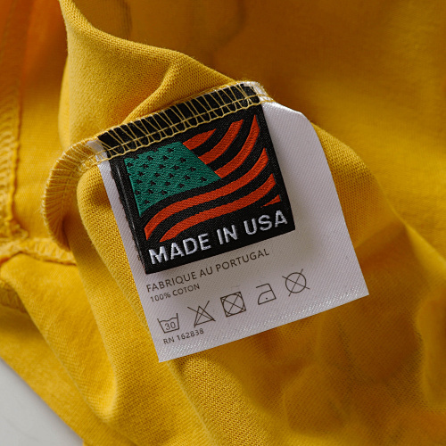 EM Sneakers Denim Tears Cotton Wreath T-Shirt & Shorts Sets #8201-201 Yellow