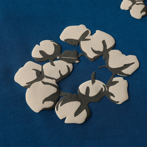 EM Sneakers Denim Tears Cotton Wreath T-Shirt-201 Blue