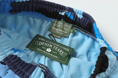 EM Sneakers Denim Tears The Cotton Wreath Sweatpant Blue Camo