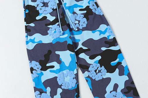 EM Sneakers Denim Tears The Cotton Wreath Sweatpant Blue Camo