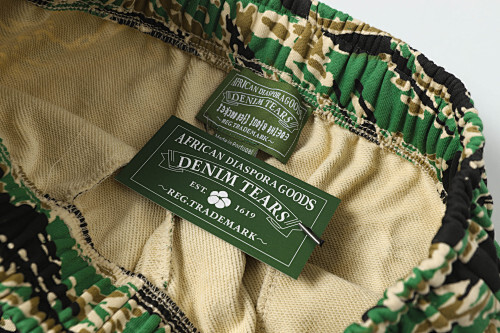 EM Sneakers Denim Tears The Cotton Wreath Sweatpant Green Camo