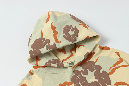 EM Sneakers Denim Tears The Cotton Wreath Sweatshirt & Sweatpant Sets Apricot Camo