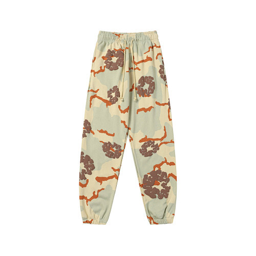 EM Sneakers Denim Tears The Cotton Wreath Sweatshirt & Sweatpant Sets Apricot Camo