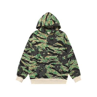 EM Sneakers Denim Tears The Cotton Wreath Sweatshirt & Sweatpant Sets Green Camo 02