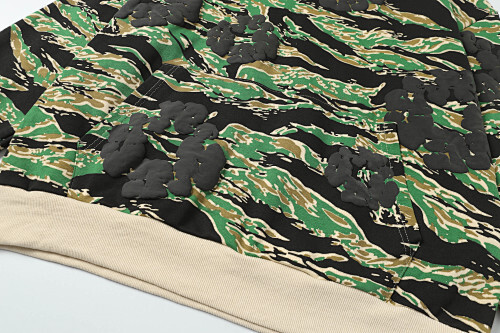 EM Sneakers Denim Tears The Cotton Wreath Sweatshirt & Sweatpant Sets Green Camo