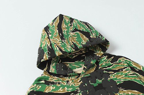 EM Sneakers Denim Tears The Cotton Wreath Sweatshirt & Sweatpant Sets Green Camo