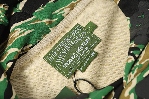 EM Sneakers Denim Tears The Cotton Wreath Sweatshirt & Sweatpant Sets Green Camo