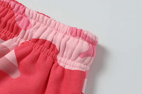 EM Sneakers Denim Tears The Cotton Wreath Sweatshirt & Sweatpant Sets Pink Camo