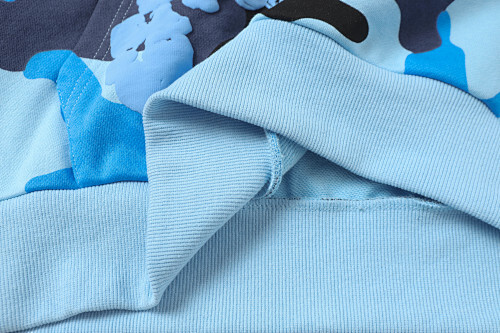 EM Sneakers Denim Tears The Cotton Wreath Sweatshirt Blue Camo