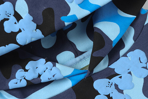 EM Sneakers Denim Tears The Cotton Wreath Sweatshirt Blue Camo