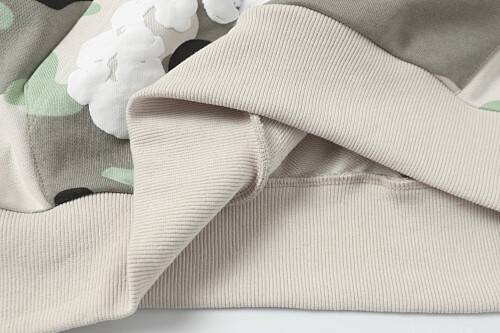 EM Sneakers Denim Tears The Cotton Wreath Sweatshirt Gray Camo