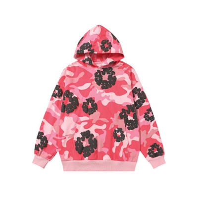 EM Sneakers Denim Tears The Cotton Wreath Sweatshirt Pink Camo 01