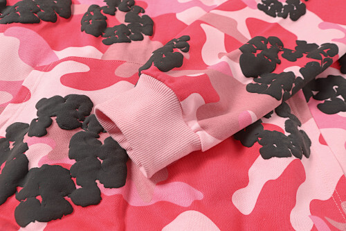 EM Sneakers Denim Tears The Cotton Wreath Sweatshirt Pink Camo