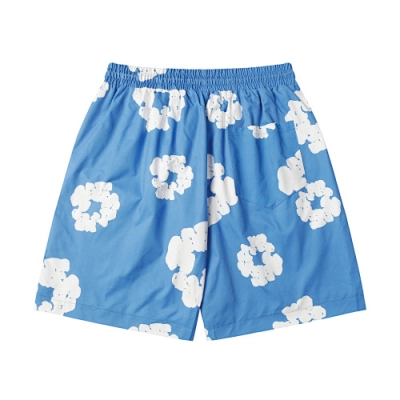 EM Sneakers Denim Tears White Cotton Wreath Short Pant-8203 Blue 02