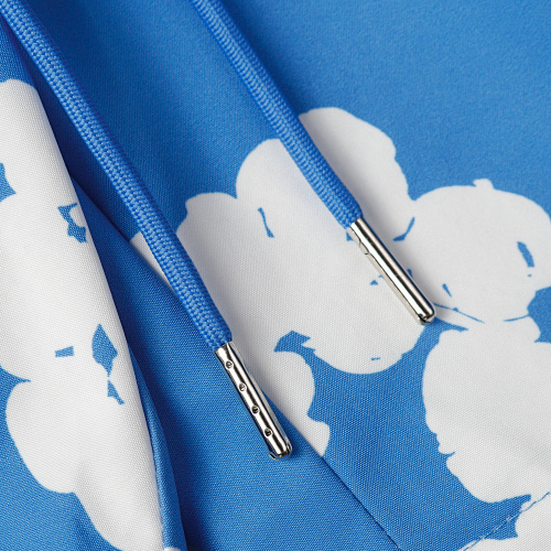 EM Sneakers Denim Tears White Cotton Wreath Short Pant-8203 Blue