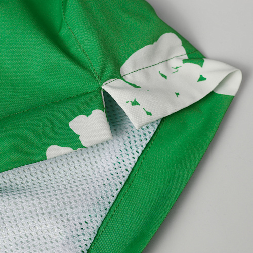 EM Sneakers Denim Tears White Cotton Wreath Short Pant-8203 Green