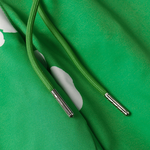 EM Sneakers Denim Tears White Cotton Wreath Short Pant-8203 Green