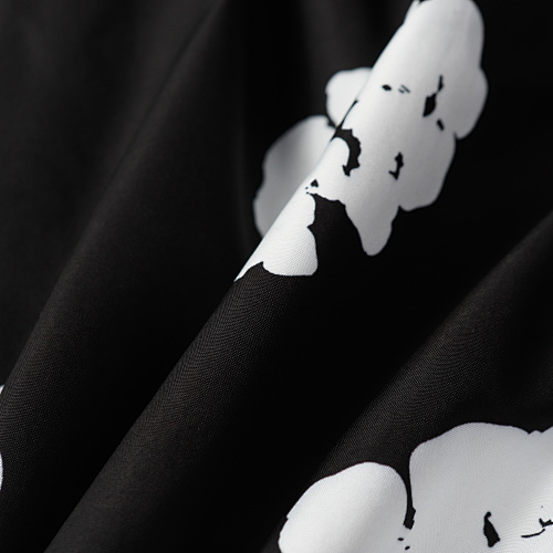 EM Sneakers Denim Tears White Cotton Wreath Short Pant-8203 Black