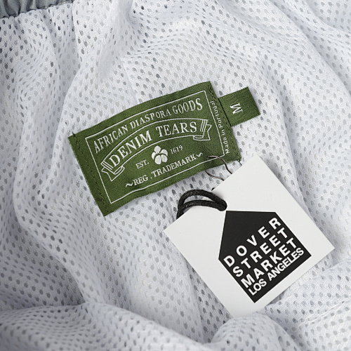 EM Sneakers Denim Tears White Cotton Wreath Short Pant-8203 Gray