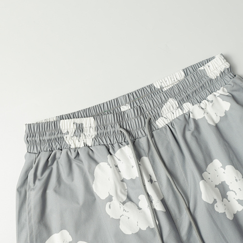 EM Sneakers Denim Tears White Cotton Wreath Short Pant-8203 Gray