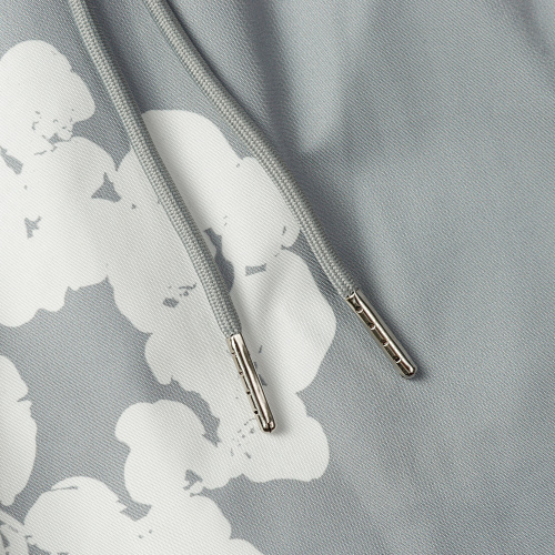 EM Sneakers Denim Tears White Cotton Wreath Short Pant-8203 Gray