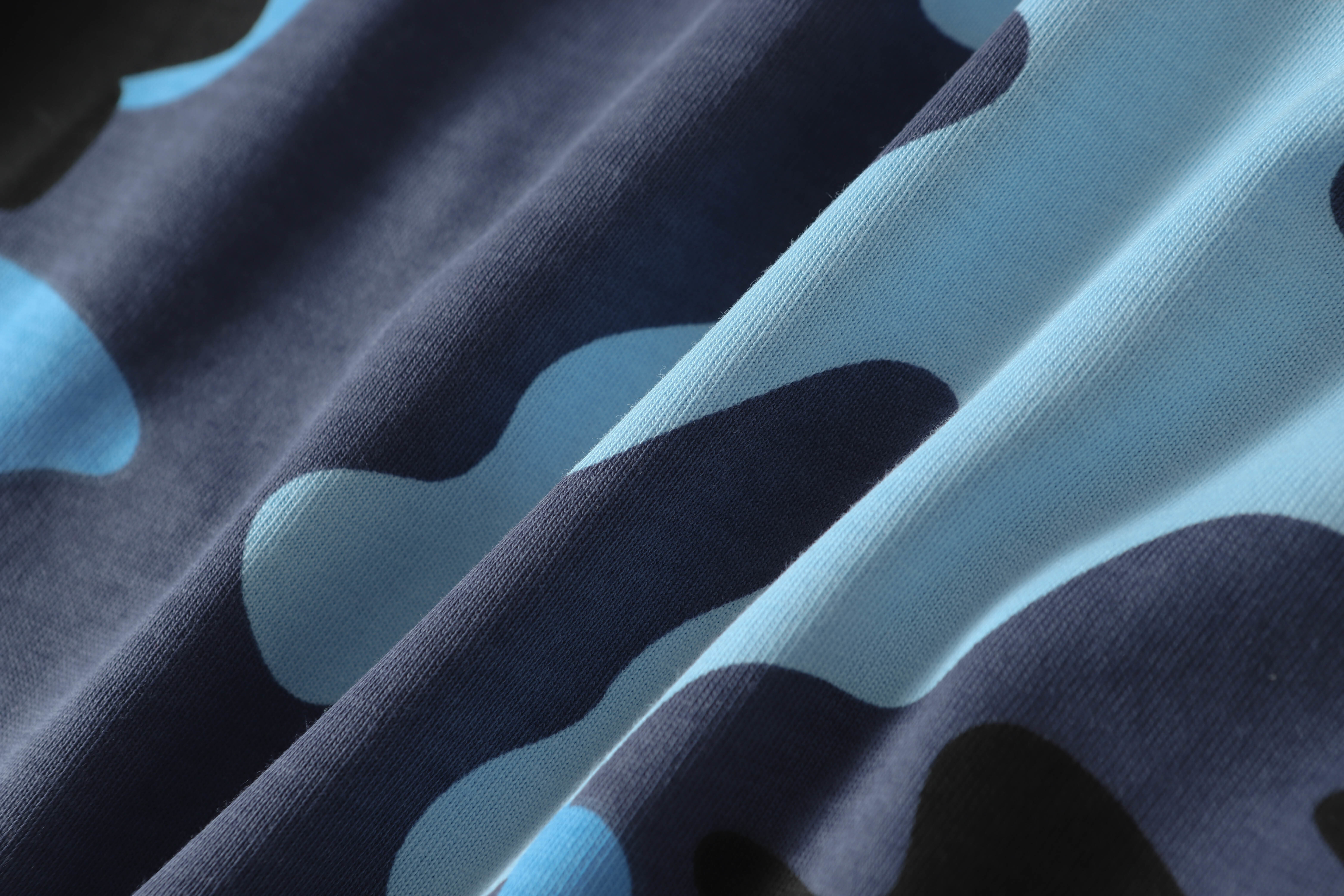 EM Sneakers Denim Tears Cotton Wreath T-Shirt-208 Camo Blue