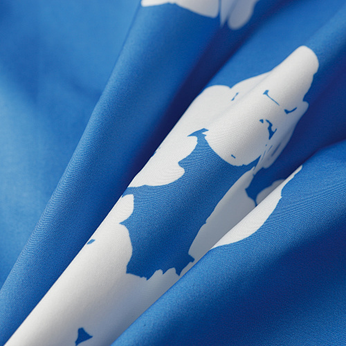 EM Sneakers Denim Tears White Cotton Wreath Short-Sleeve Shirt-386 Blue