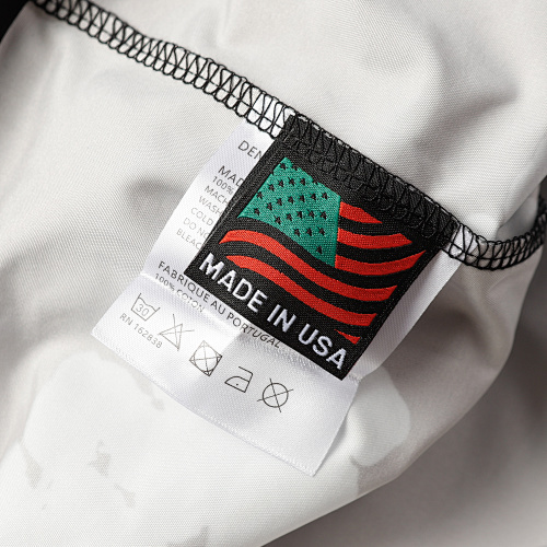 EM Sneakers Denim Tears White Cotton Wreath Short-Sleeve Shirt-386 Black