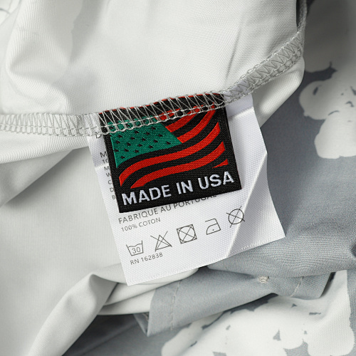 EM Sneakers Denim Tears White Cotton Wreath Short-Sleeve Shirt-386 Gary