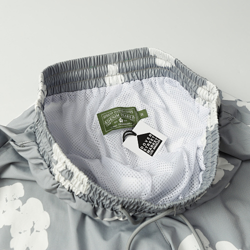 EM Sneakers Denim Tears White Cotton Wreath Short-Sleeve Shirt & Shorts Sets #386-8203 Gary