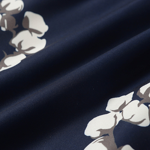 EM Sneakers Denim Tears White Cotton Wreath Short-Sleeve Shirt & Shorts Sets Navy