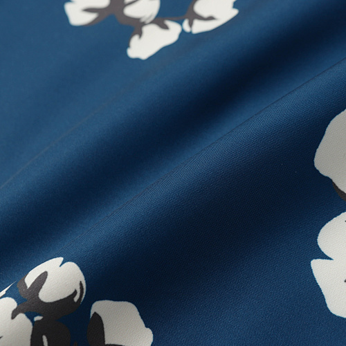 EM Sneakers Denim Tears White Cotton Wreath Short-Sleeve Shirt Blue