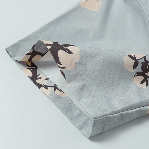 EM Sneakers Denim Tears Cotton Wreath Short-Sleeve Shirt Gray