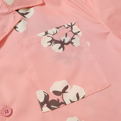 EM Sneakers Denim Tears White Cotton Wreath Short-Sleeve Shirt Pink