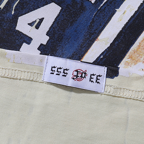 EM Sneakers Godspeed Basketball Dream Team Trident Graphic T-Shirt#7003 Black /Apricot