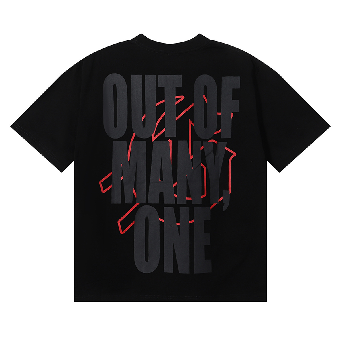 EM Sneakers Godspeed Flames of War Car Graphic T-Shirt #7010 Black /White