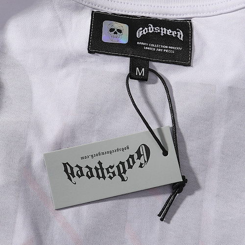 EM Sneakers Godspeed Flames of War Car Graphic T-Shirt #7010 Black /White