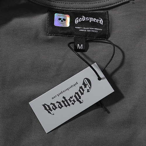 EM Sneakers Godspeed Streetscape Rose Print T-Shirt #7019 Black /Gray