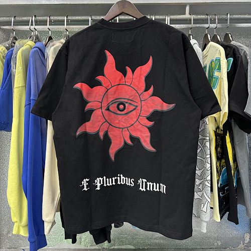 EM Sneakers Godspeed Streetscape Rose Print T-Shirt #7019 Black /Gray