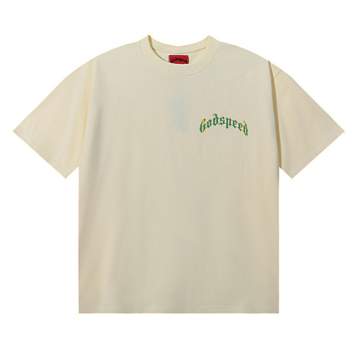 EM Sneakers Godspeed Masked Figure Print T-Shirt #7010 Black /White /Apricot