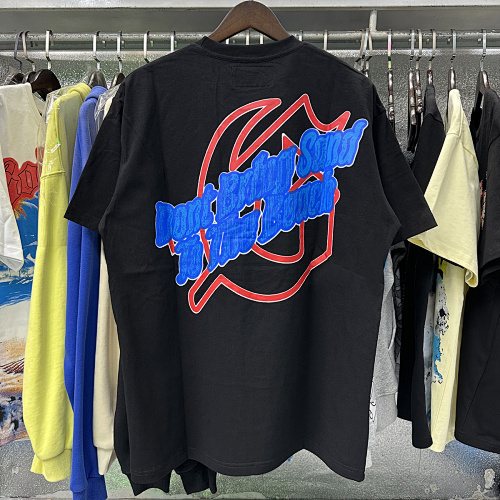 EM Sneakers Godspeed Relaxed Beach Skull Print T-Shirt #7021 Black /White