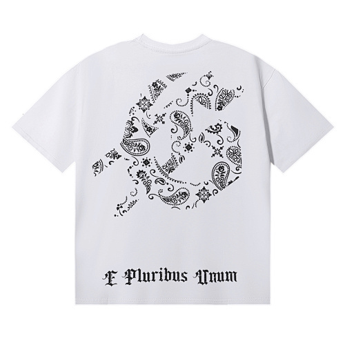 EM Sneakers Godspeed Los Angeles Hollywood Hills Wildfire Print T-Shirt #7006 Black /White