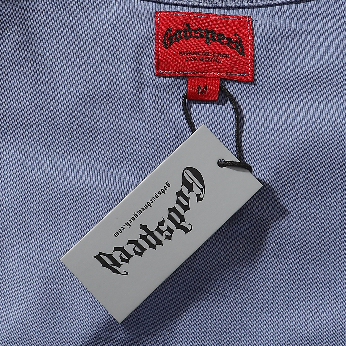 EM Sneakers Godspeed Statue of Liberty Print T-Shirt #7002 Black /Apricot /Blue