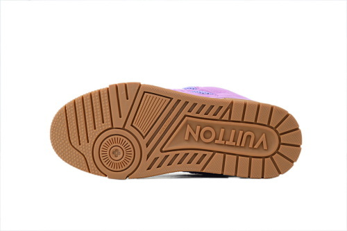 EM Sneakers Louis Vuitton LV Skate Purple and White