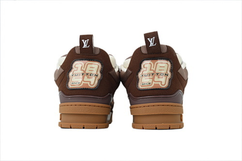 EM Sneakers Louis Vuitton LV Skate White Coffee