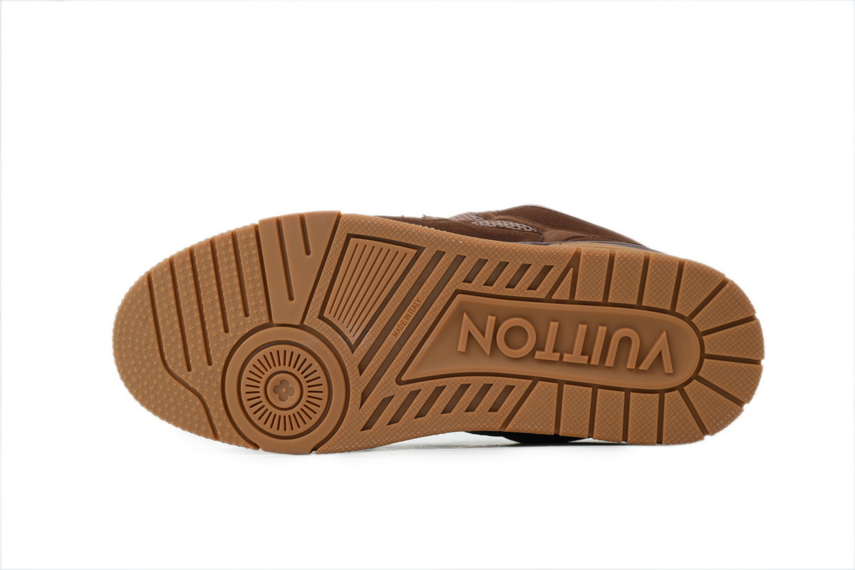 EM Sneakers Louis Vuitton LV Skate White Coffee